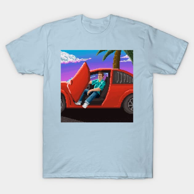 GTA VC - Tommy Vercetti T-Shirt by kdigart 